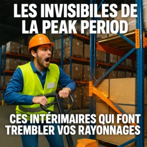 Les invisibles de la peak period : ces intérimaires qui font trembler vos rayonnages !